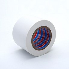 PVC 고무테이프 컬러 배관용 단열 방음 에어컨용 감기 보호용 내열재 5_화이트5cmx15m한롤, 1개