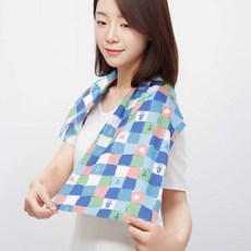 貝柔Po-Pi保佑冰涼巾-耶穌 涼感巾 戶外運動 新品上市 夏天必備, 1個, 耶穌