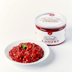 백년본가 프리미엄 국산 간편 순살 양념 게장, 1개, 500g