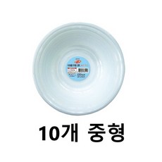 포장마차 푸드트럭 국물 음식 포장 용기 10개 중형