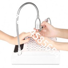 네일 머신 드릴 테이블 먼지 흡입기 램프 전문가용, 1개, 기본