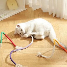 쬬린 재미있는 고양이 장난감 3P, 3개, 무지개