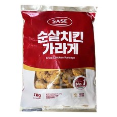 사세 순살치킨 가라게 1kg 기타닭고기가공육, 3개