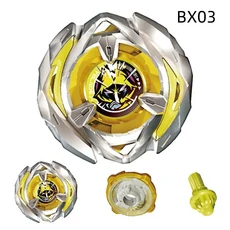 팽이신제품 X 버스트 토네이도 BX00-01-02-05-13-14 한손 송신기, 05 Amarillo claro