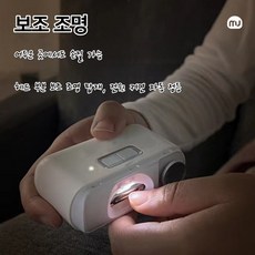 SHOWLON 전동 손톱깍이 Pro, 화이트, 1개