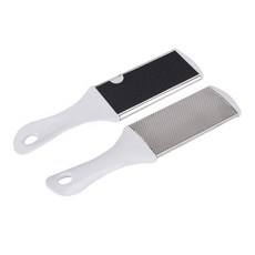발밀이 스텐강판 발각질 양면형 사포 제거 12718PC 1(EA)
