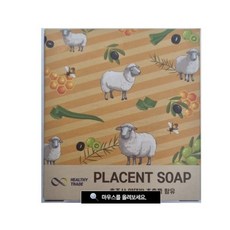 호주 양태반비누 100gx5개 피부보습 피부건강 피부염증 피부탄력, 5개입, 1개