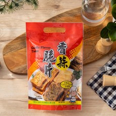 【台灣上青】蒜香麵包脆片 100克, 1個