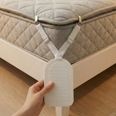 일로움 논슬립 침대패드 고정집게, 4개, 화이트