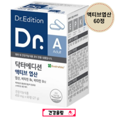 닥터에디션 액티브엽산 활성형 엽산 450mg x 60정, 1개