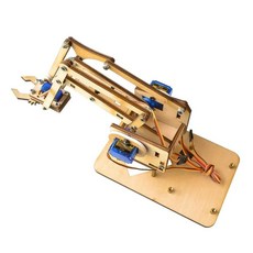 Arduino Maker 키트 로봇 5pcs 4 DOF 아크릴 팔 조작기 발톱, with sg90