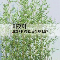 인테리어조화 모조대나무 꽃 인조대나무 모조 식물 인조 조화, 1.5m 슬림 대나무