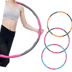 훌라후프 조립식 다이 어트 오렌지그레이 LUAZ-HU1, 본상품