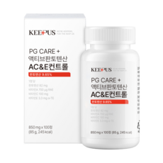 판토텐산 PG Care+ 액티브 판토텐산 AC&E 컨트롤, 1개, 100정