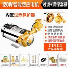 인버터 가압펌프 가정용 펌프 5V 신속한 워터 790W 100W 수도가압펌프 압력 구리, 120W 자동과급펌프+누락필터, 1개