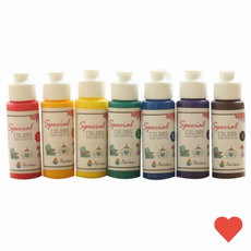 문구용품 스텐실 물감 7종 택, 파랑