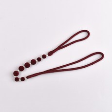 모던 심플 융비즈 커튼 스트랩 스트랩 스트랩 커튼 후크 스트랩, 빨강 (단일 가격), 1개