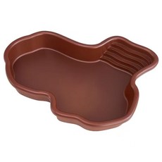 거북이욕조 거북이사육 사육장 수조 가정용 키우기 물통 등산용, 사다리 욕조(배수X)