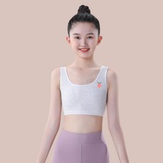 DIU 女童內衣發育期小學生初中生女孩胸罩兒童裹胸棉質小背心少女抹胸
