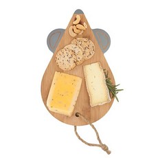 Truezoo 스퀴크 치즈 보드 17.1 x 27.3cm, Bamboo, 1개