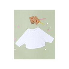 패션스타트 패턴인 P460 아동 래글런 가오리 티셔츠 옷 패턴 도안 옷본 아동복, 1개, 혼합