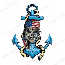 자동차 오토바이 헬멧 노트북 트렁크 바디 창 서핑 보드 방수 비닐 데칼 만화 스티커 해골, 1개, 5. J