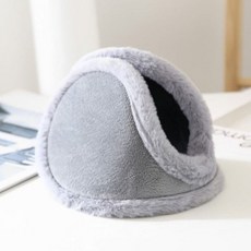 보드귀마개 커플털귀덮개 남자 여성 귀보호하는 온몸체온유지 따뜻한귀도리 그레이, 없음