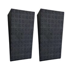 SAN 深蹲楔，2入組，提供更好的平衡與腳踝靈活性，高承重鍛鍊工具, 黑色,套