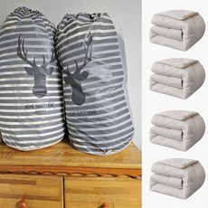 키키공작소 이불정리 특대형 보관 파우치 1+1, 사슴 특대형, 1개