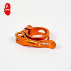 CNC 자전거 액세서리 산악 시트 포스트 클램프 용 안장 27.2 30.9 31.6 MTB 31.8 34.9mm 사이클링 부품, 3)31.8mm Orange