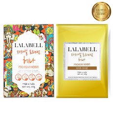 라라벨 천연 헤나 염색약, 라이트브라운, 1개