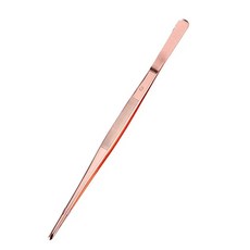 칵테일 긴 스테인레스 바텐더 민트 도구 스틸 펜치 장식 리프 클립 두꺼운 바 펜치, Rose copper, 1개