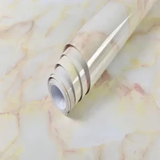 60cm 너비 광택 자체 접착 단단한 벽지 대리석 스티커 부엌 홈 장식 필름에 방수, 04 Marble HYS