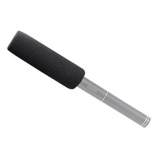 14cm 콘덴서 마이크 폼윈드스크린 스펀지커버 바람소리 감소 마이크 보호 팝필터, 블랙(단일색상), 1개, 블랙(단일색상)