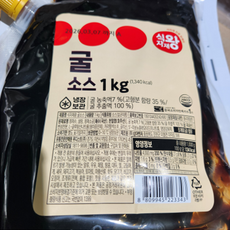 바이오마켓_식자재왕 굴소스 1kg, 4개