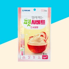 [포켄스] 얼려먹는 펫샤베트 사과맛(13g x5p), 5개, 13g, 사과