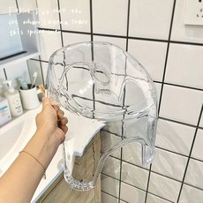 투명 스텝 스툴 침실 사다리 휴대용 실내 3단 모던한 체어 교체 블랙 캠핑 절약형 이동식, 투명 보석의자 투명 트럼펫