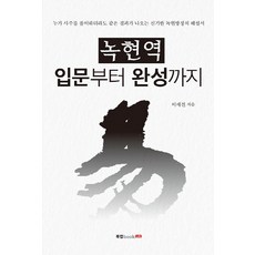 녹현역 입문부터 완성까지:누가 사주를 풀이하더라도 같은 결과가 나오는 신기한 녹현방정식 해설서, 북랩