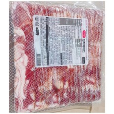 식자재용 전지베이컨(에쓰푸드 냉동 2.3mm 500g)