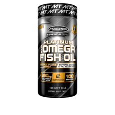 MUSCLETECH Omega 3白金魚油膠囊 350mg, 1罐, 100顆