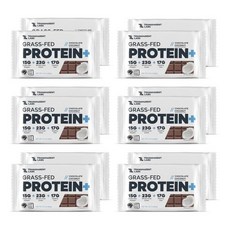 Transparent Labs 트랜스패런트 랩스 그래스페드 프로틴바 초콜릿 코코넛맛 60g, 12개