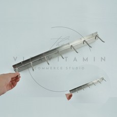 업소용 스테인레스 국자걸이 7P 위생 멀티 정리