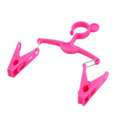 공중부양행주걸이 인출식행주건조대 고무장갑걸이 집게, 1개