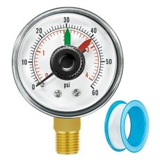 ECX271261 수영장 압력 게이지 일부 Hayward 필터 및 멀티포트 밸브 스타 클리어 플러스 카트리지 PRO/HCF/Perflex 시리즈 샌드 필터 모델용 다이얼 교, ECX271261 수영장 압력 게이지, 일부 Haywa