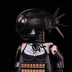 체인소맨 레고 피규어 세트 전기톱맨 미니피규어 블럭 애니메이션 굿즈 모음 브릭 호환 덴지, 4.5CM, 13 XP513