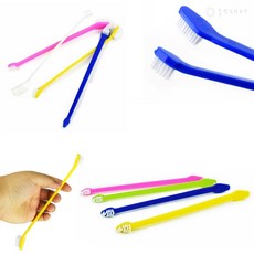 올짱 양면모 반려견 잇몸 케어 칫솔 브러쉬 강아지잇몸관리