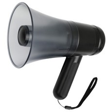 30W 소형 메가폰 확성기 녹음 USB메모리 무선 앰프 미니 마이크 스피커 싸이렌 휴대용 전자 행사용 사이렌, 1개