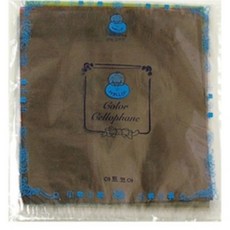 셀로판지 5색상 50개 미술도구 투명비닐 셀로판필름 투명필름 컬러필름지 미술만들기 초등만들기