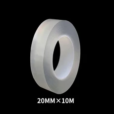 투명 자동차 도어 프로텍터 스티커 나노 테이프 자동 안티 스크래치 트렁크 씰 스커프 프로텍터 필름 도어 엣지 보호, [18] 20MM X 10M