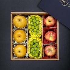 고급포장 과일 선물세트 사과 배 샤인머스캣 세트, 1개